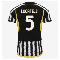 Juventus Manuel Locatelli #5 Replica Home Shirt 2023-24 Short Sleeve